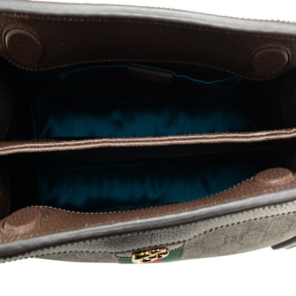 Authentic Gucci GG Supreme Ophidia Chain Shoulder Bag - Picture 5 of 8